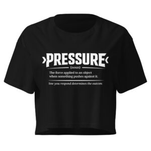 Women’s PRESSURE crop top
