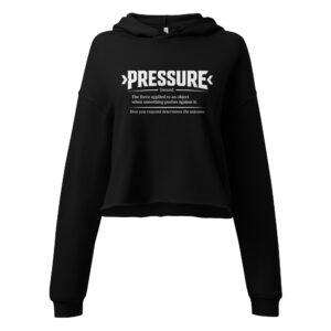 Women's PRESSURE Crop Hoodie